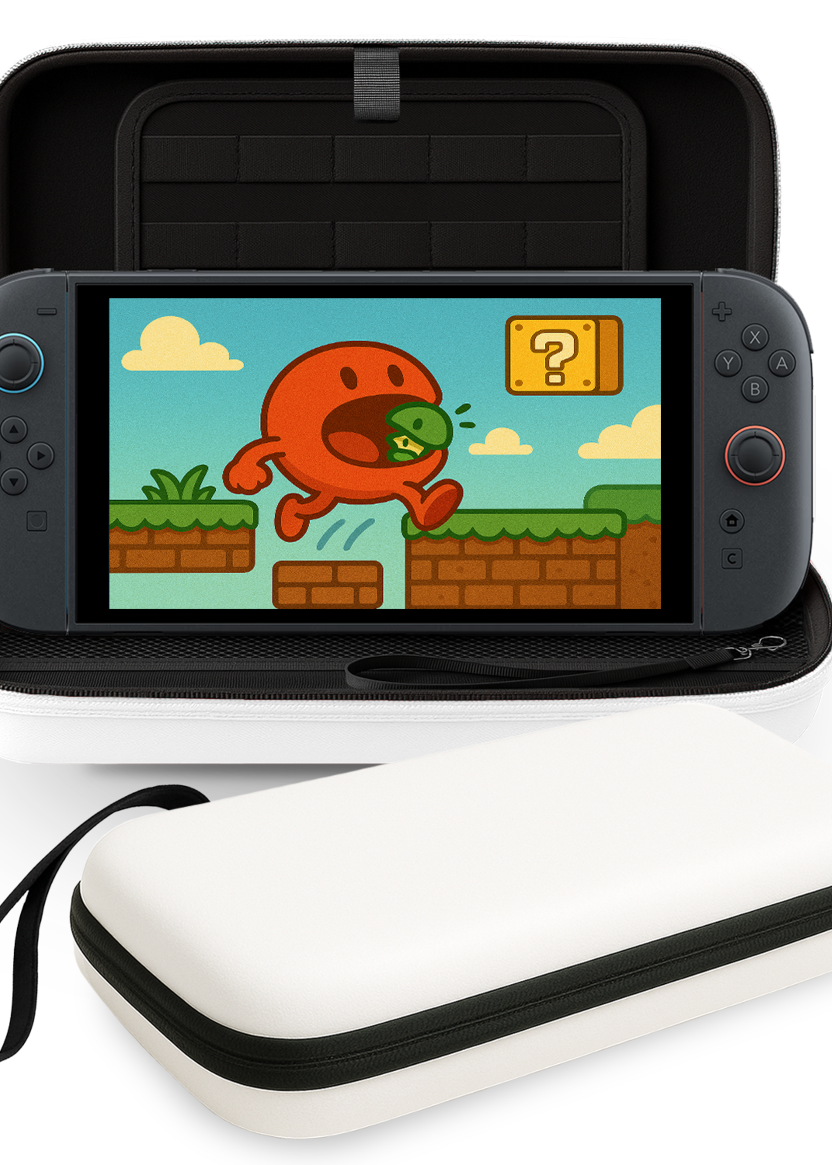 BTH BTH Hoesje voor Nintendo Switch 2 - Wit