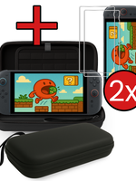 BTH BTH Nintendo Switch 2 Hoesje Met 2x Screenprotector - Zwart