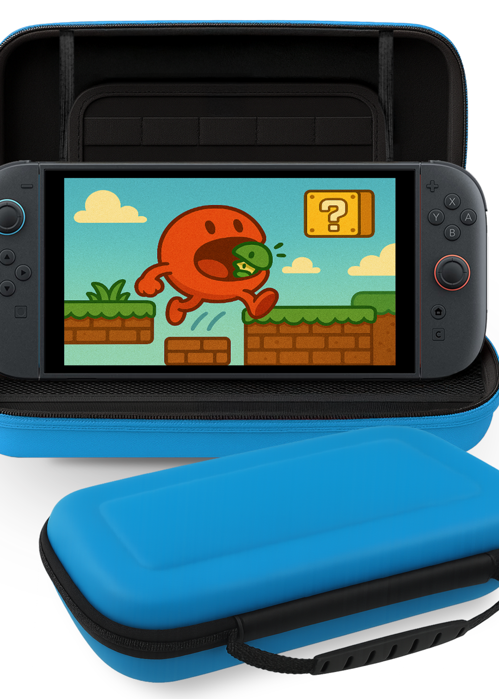 BTH BTH Hoesje voor Nintendo Switch 2 - Blauw
