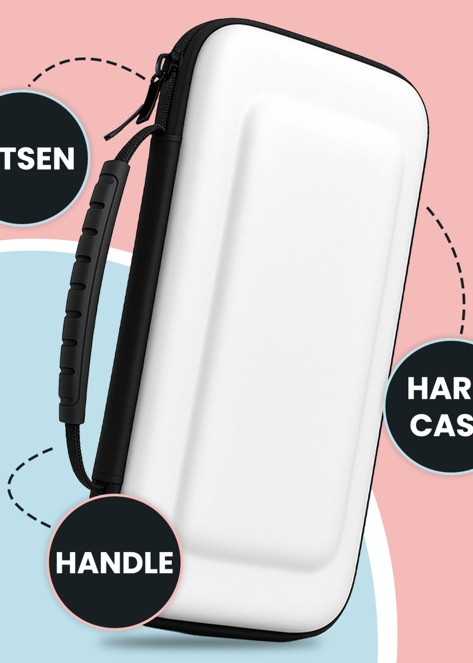 BTH BTH Hoesje voor Nintendo Switch 2 - Wit