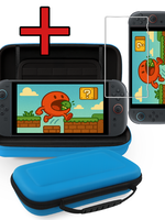 BTH BTH Nintendo Switch 2 Hoesje Handvat Met Screenprotector - Blauw