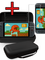 BTH BTH Nintendo Switch 2 Hoesje Handvat Met Screenprotector - Zwart