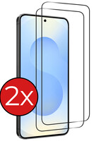 BTH BTH Samsung Galaxy S25 Edge Screenprotector Glas Full Cover - 2 PACK