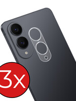 BTH BTH Samsung Galaxy S25 Edge Camera Screenprotector - 3 PACK