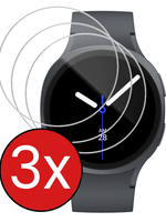 BTH BTH Samsung Galaxy Watch 8 (44 mm) Screenprotector - 3 PACK