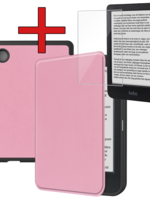 BTH BTH Kobo Clara BW Hoesje Met Screenprotector - Roze