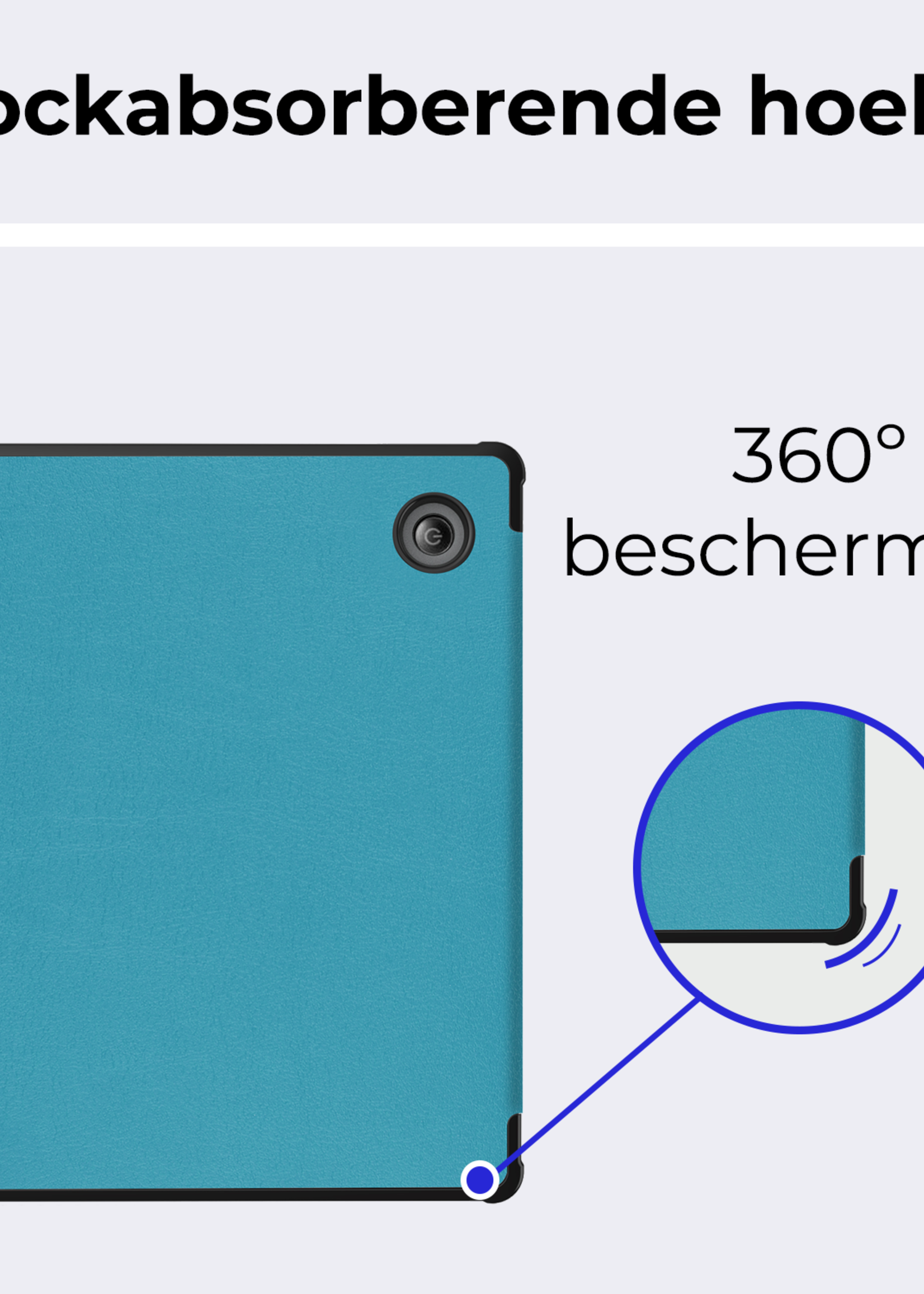 BTH BTH Kobo Libra Colour Hoesje - Turquoise