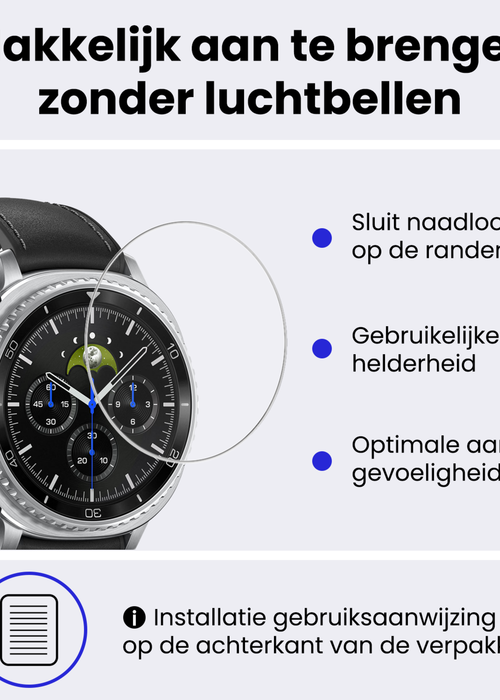 BTH BTH Samsung Galaxy Watch 8 Classic (46 mm) Screenprotector