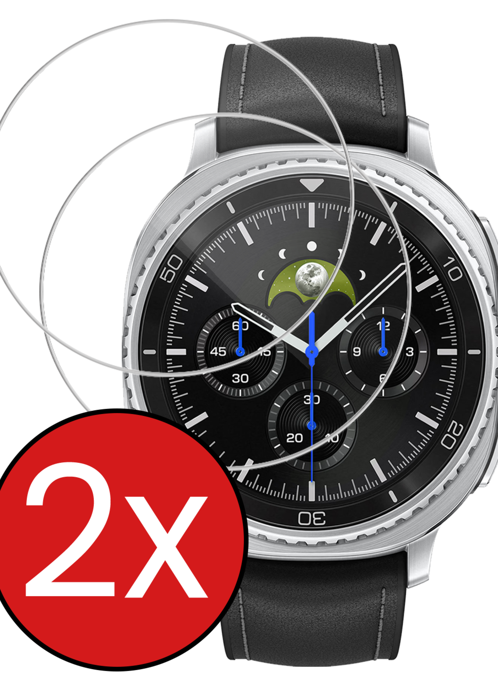 BTH BTH Samsung Galaxy Watch 8 Classic (46 mm) Screenprotector - 2 PACK