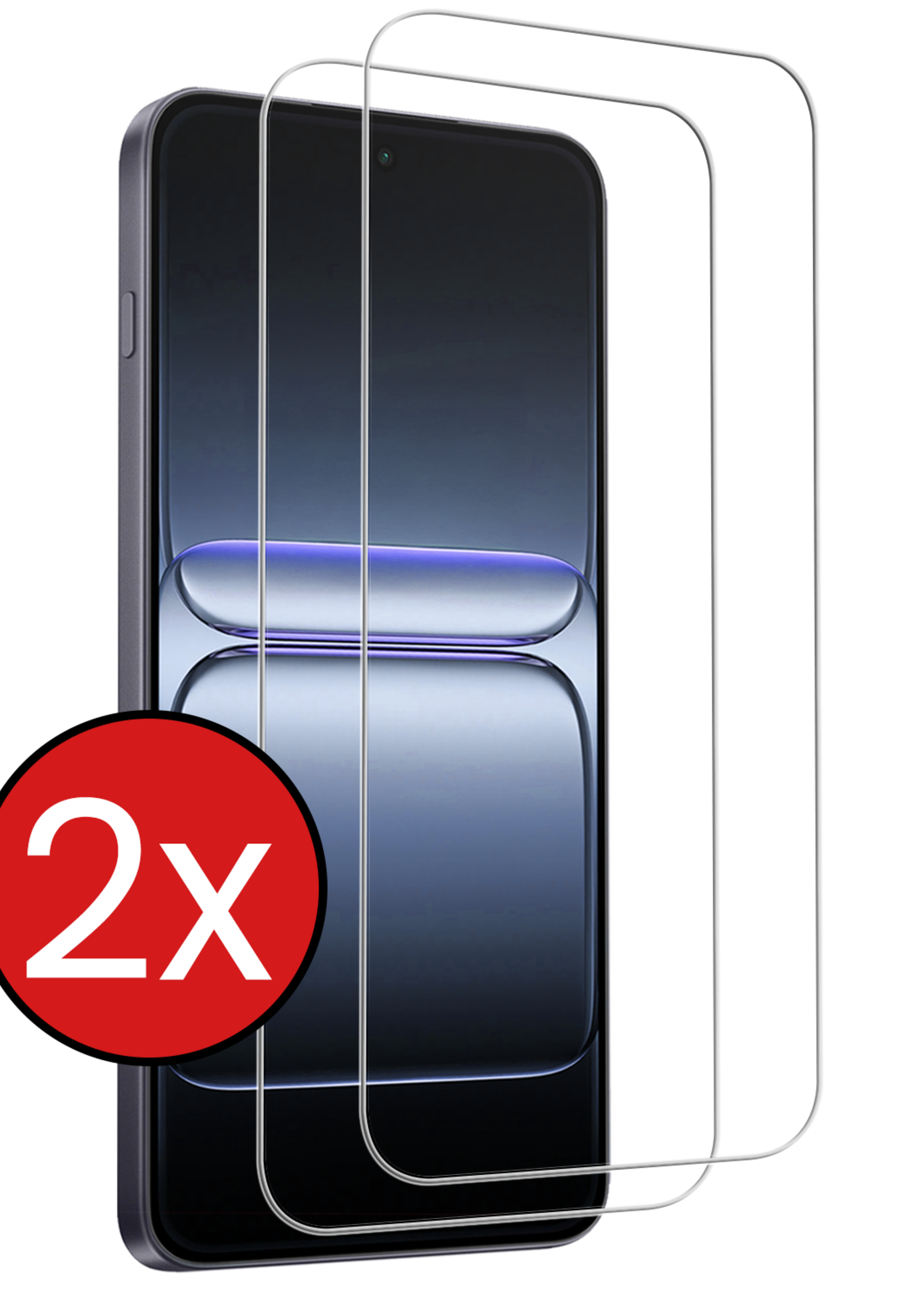 BTH BTH OnePlus Nord 5 Screenprotector Glas - 2 PACK
