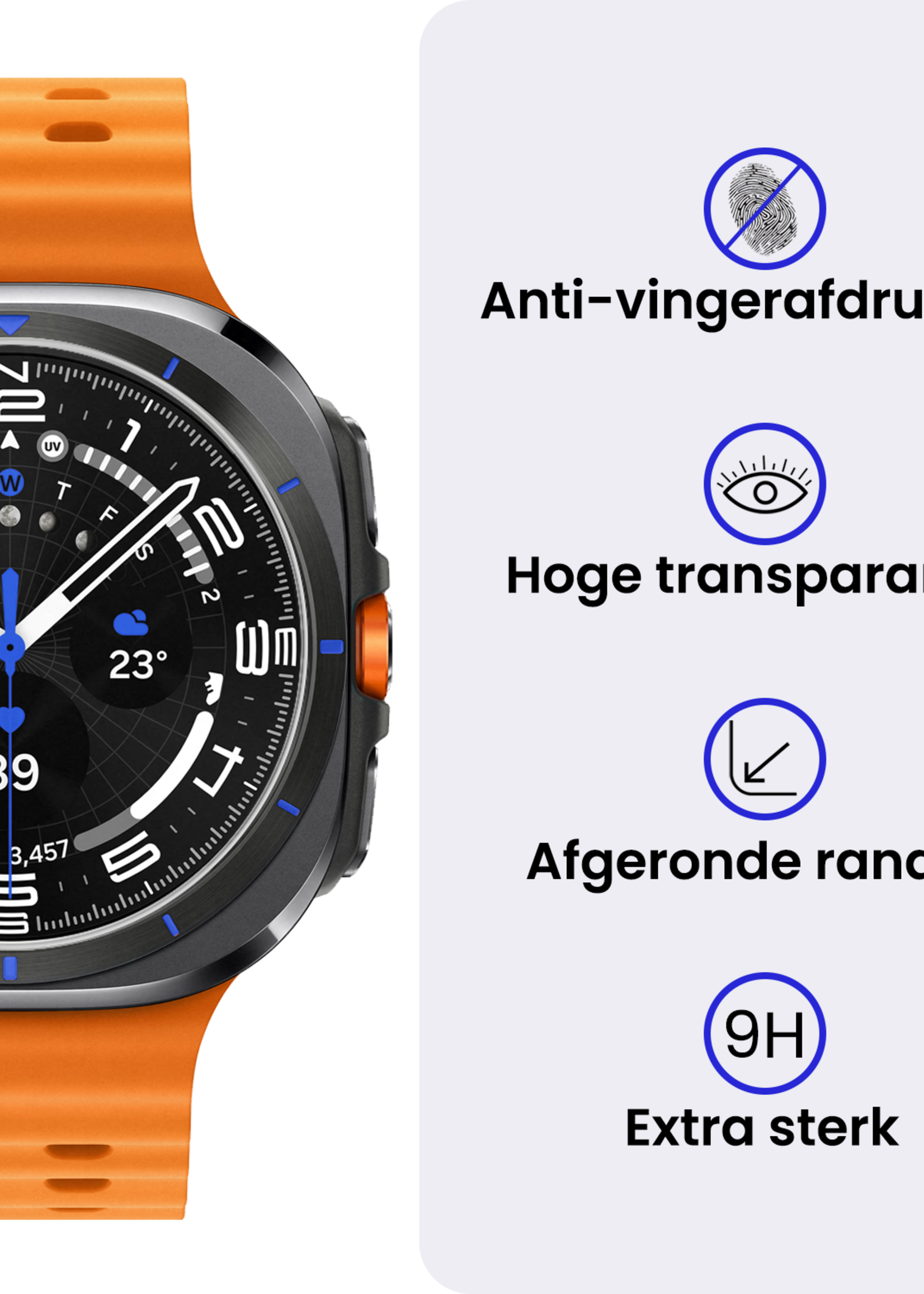 BTH BTH Samsung Galaxy Watch Ultra (2025) Screenprotector
