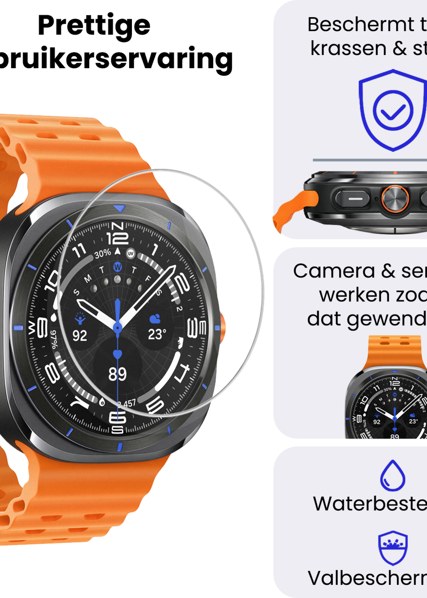 BTH BTH Samsung Galaxy Watch Ultra (2025) Screenprotector