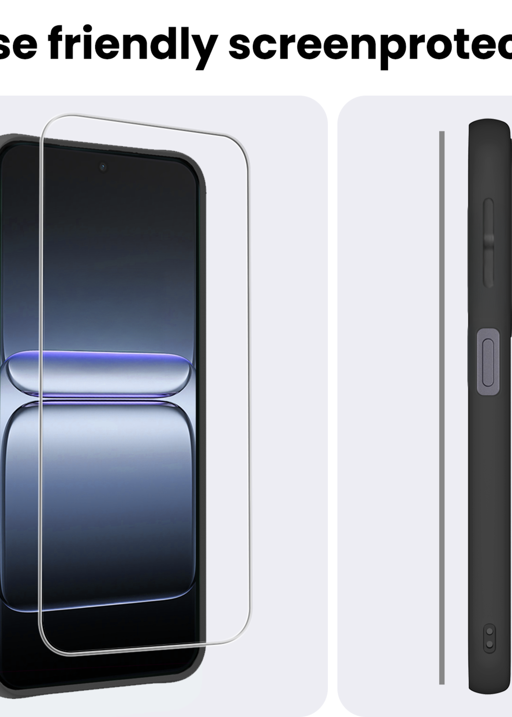 BTH BTH OnePlus Nord CE 5 Screenprotector Glas - 2 PACK