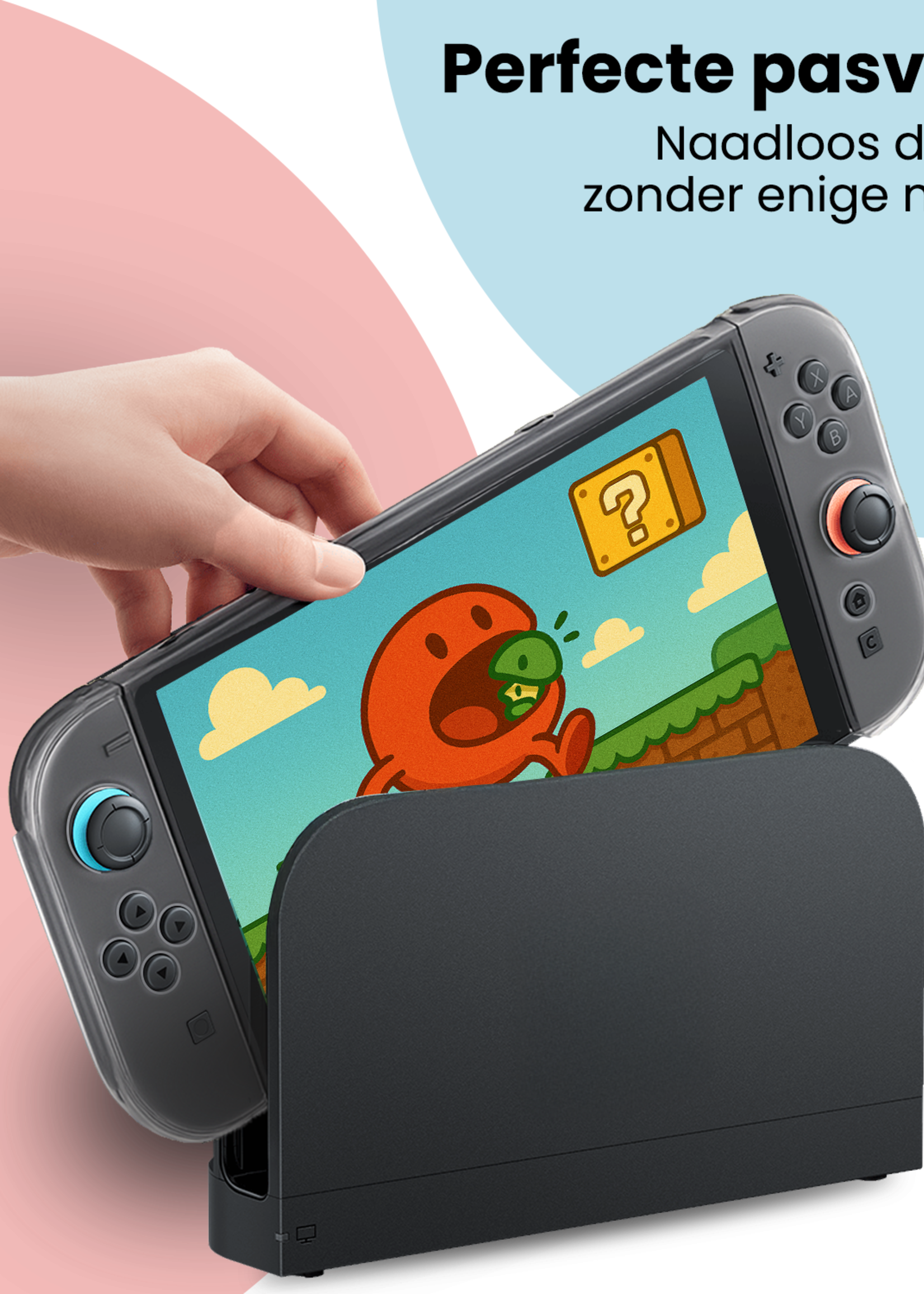 BTH BTH Transparante Hoes voor Nintendo Switch 2