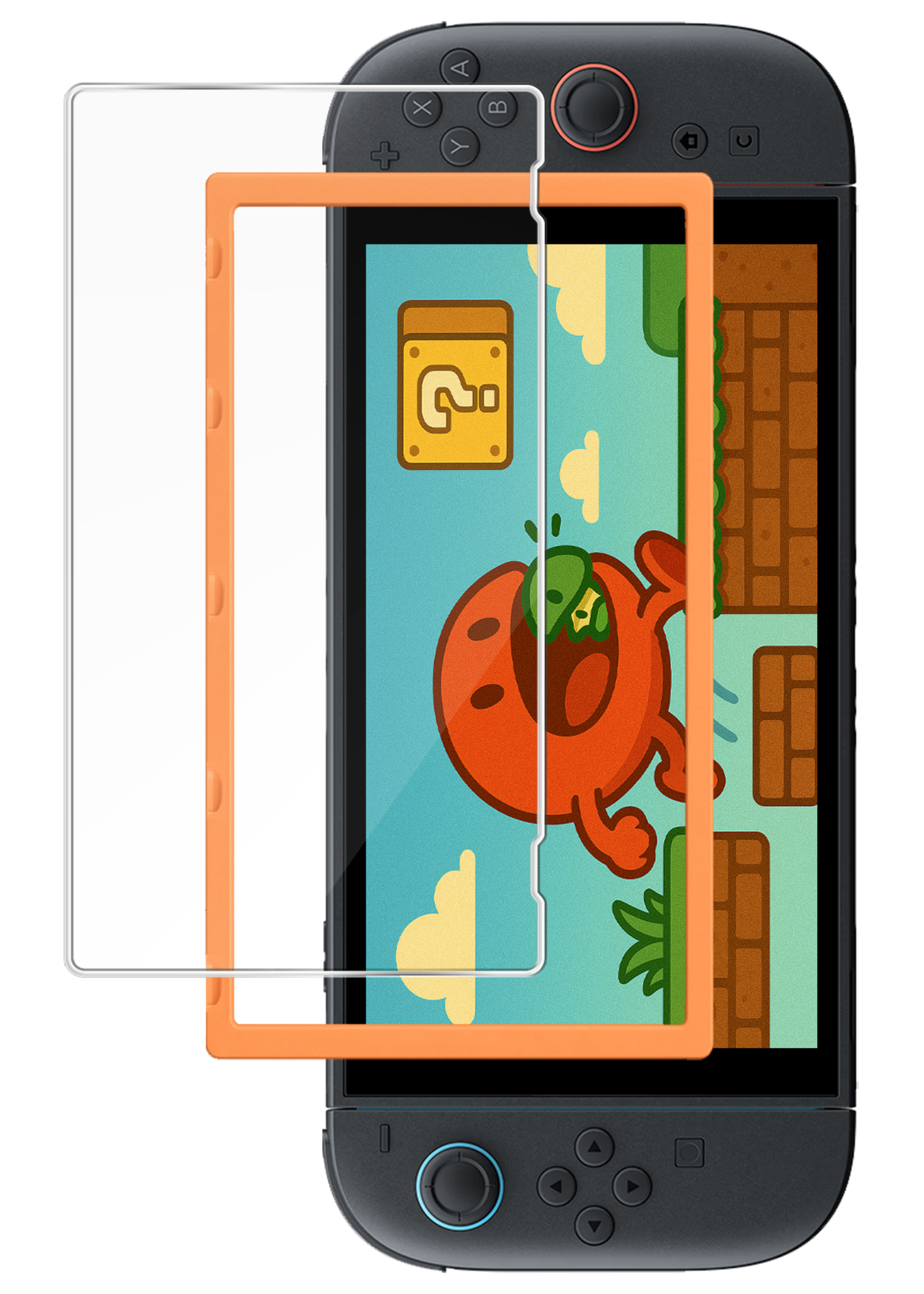 BTH BTH Nintendo Switch 2 Screenprotector Met Installatieframe