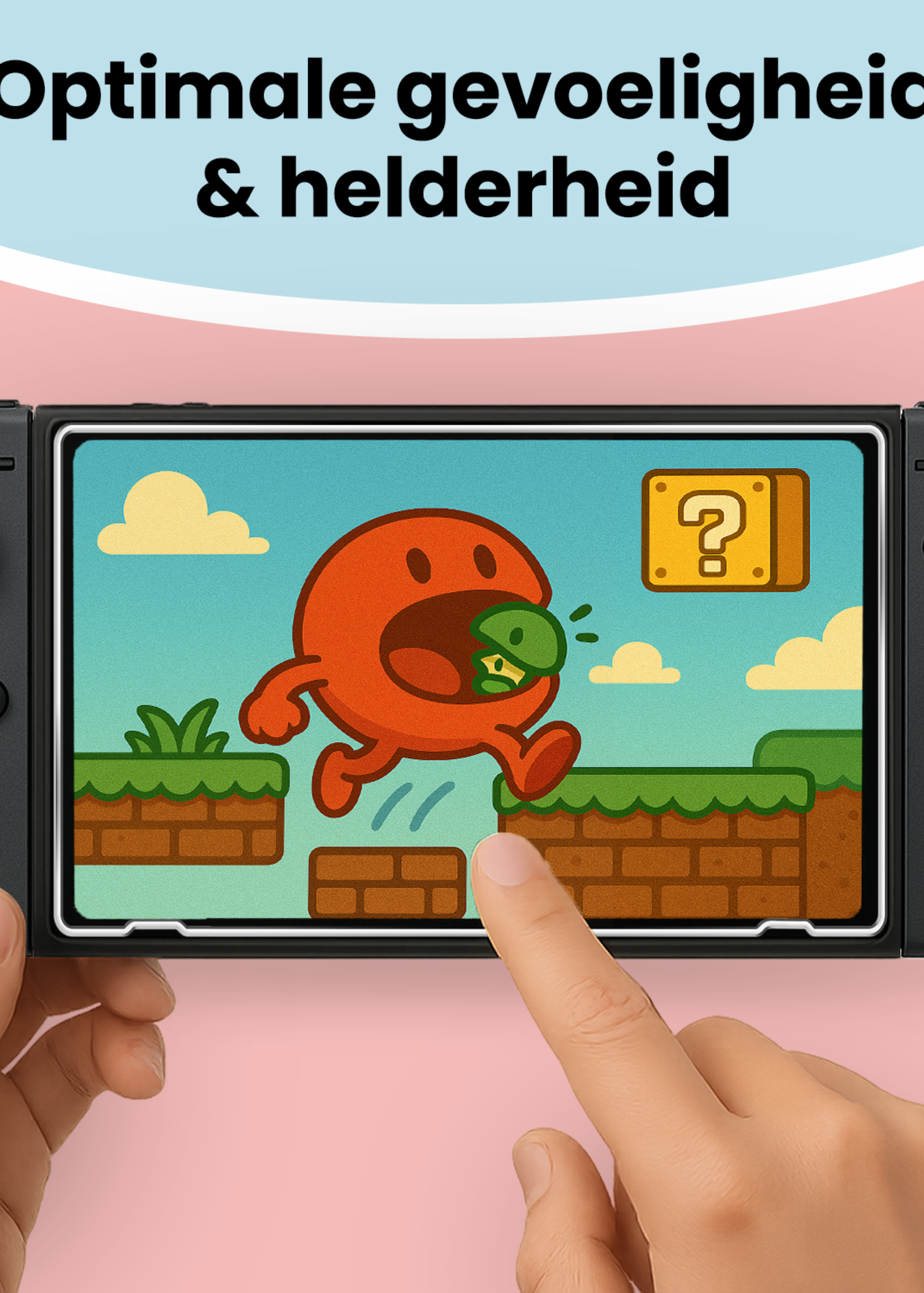 BTH BTH Nintendo Switch 2 Screenprotector Met Installatieframe