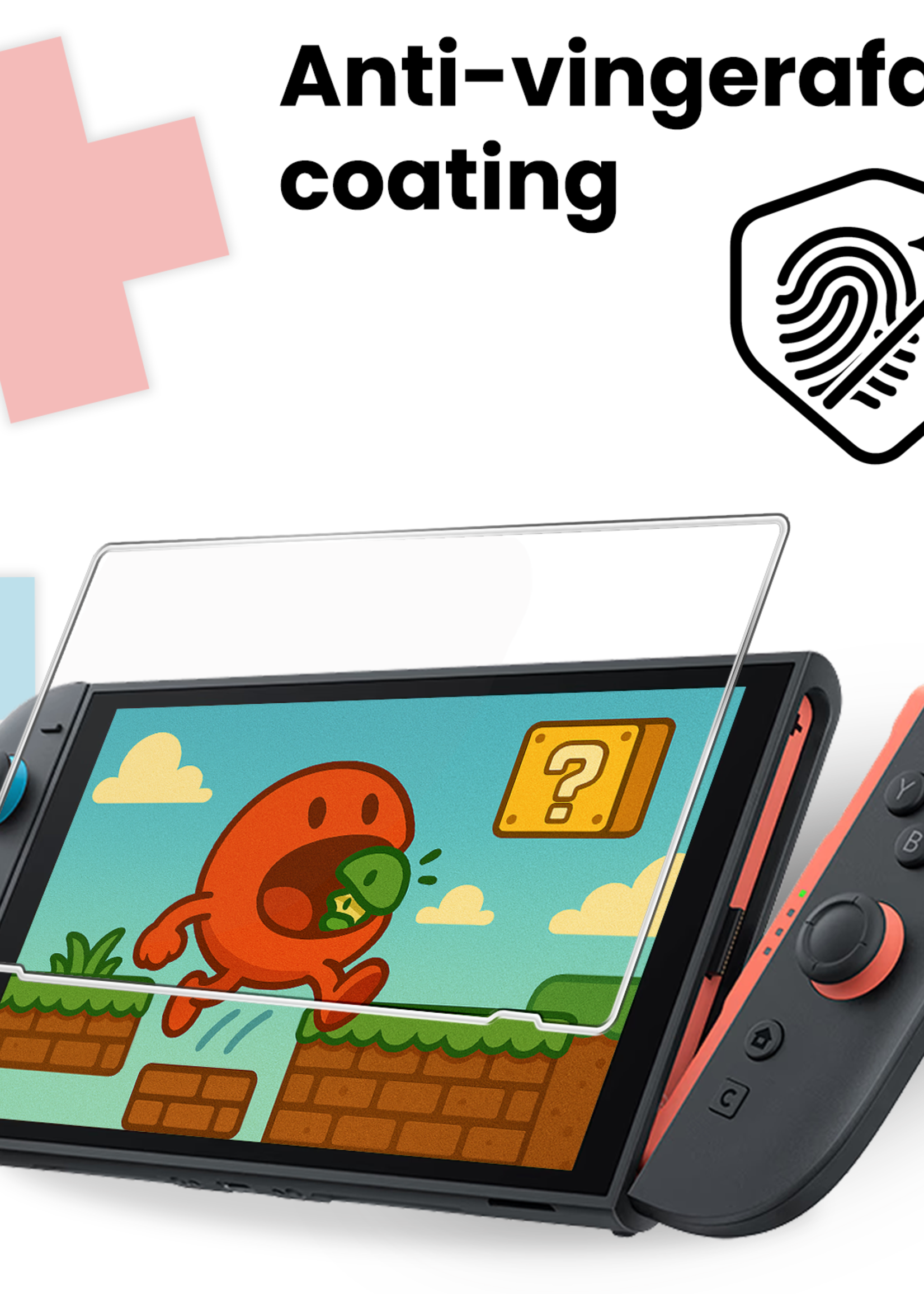 BTH BTH Nintendo Switch 2 Screenprotector Met Installatieframe - 2 PACK