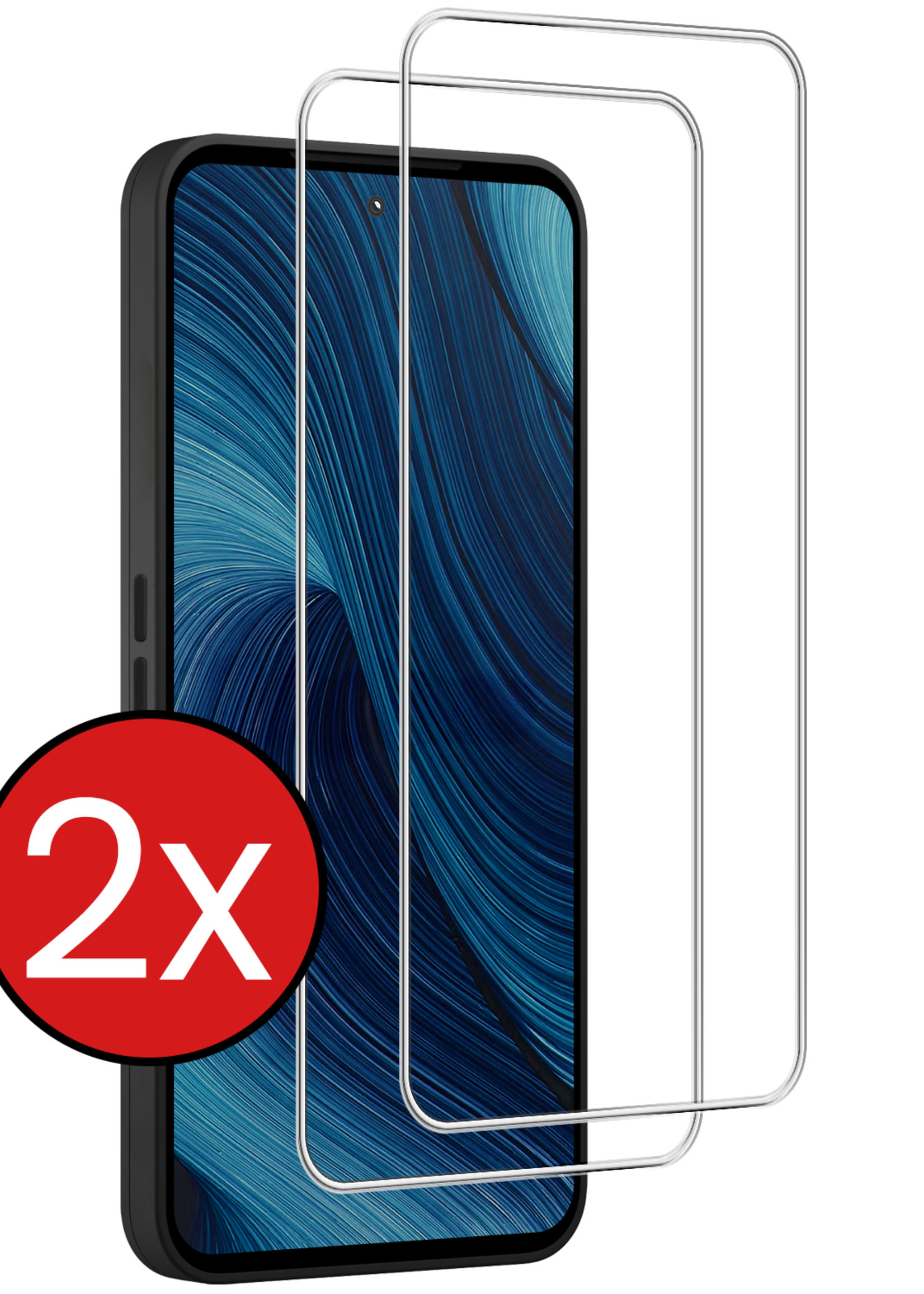 BTH BTH Fairphone 6 Screenprotector Glas - 2 PACK