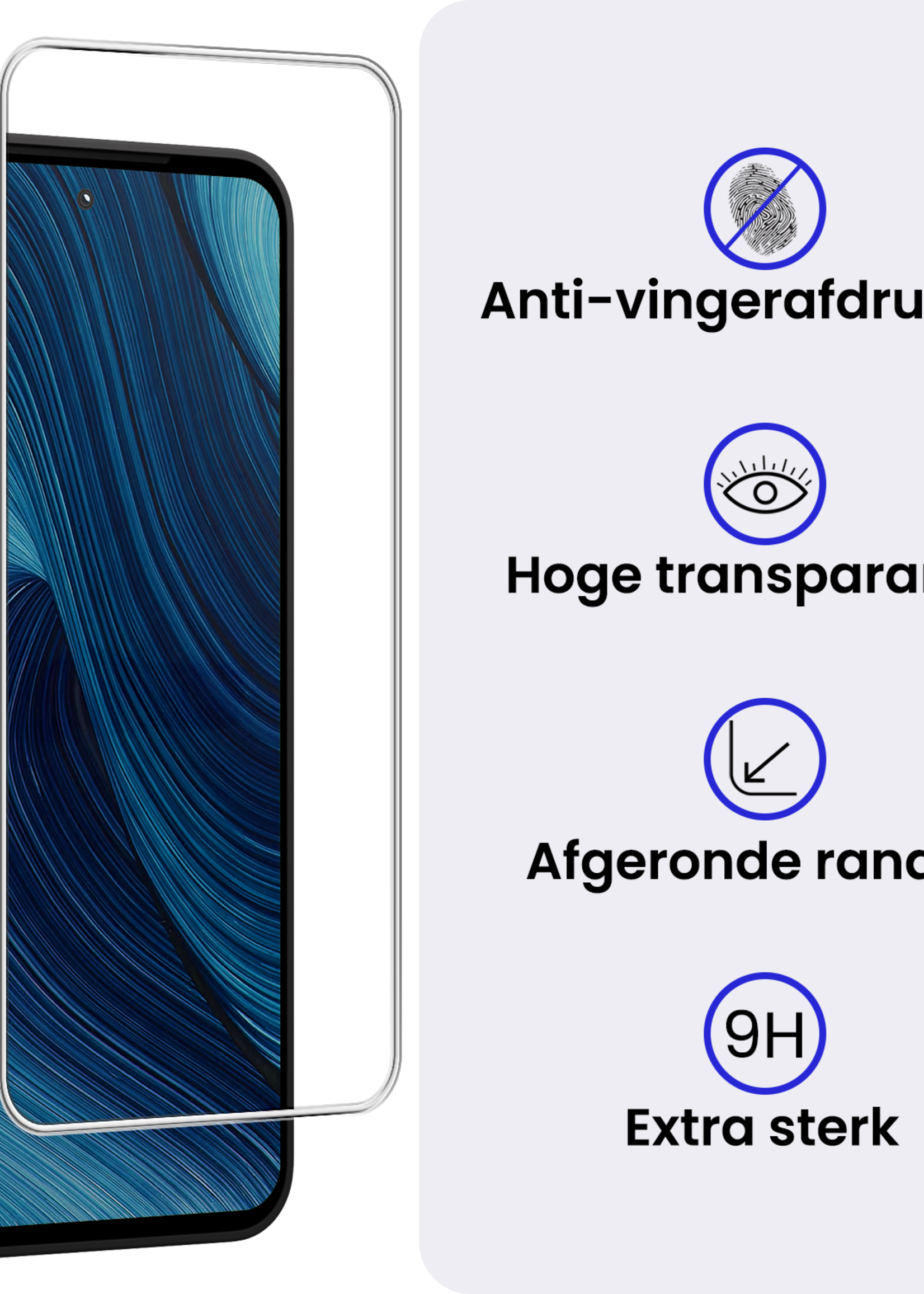 BTH BTH Fairphone 6 Screenprotector Glas - 2 PACK
