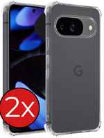 BTH BTH Google Pixel 10 Hoesje Shockproof - Transparant - 2 PACK
