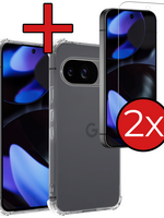 BTH BTH Google Pixel 10 Hoesje Shockproof Met 2x Screenprotector
