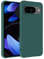 BTH BTH Google Pixel 10 Hoesje Siliconen - Donkergroen