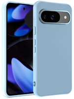 BTH BTH Google Pixel 10 Hoesje Siliconen - Lichtblauw