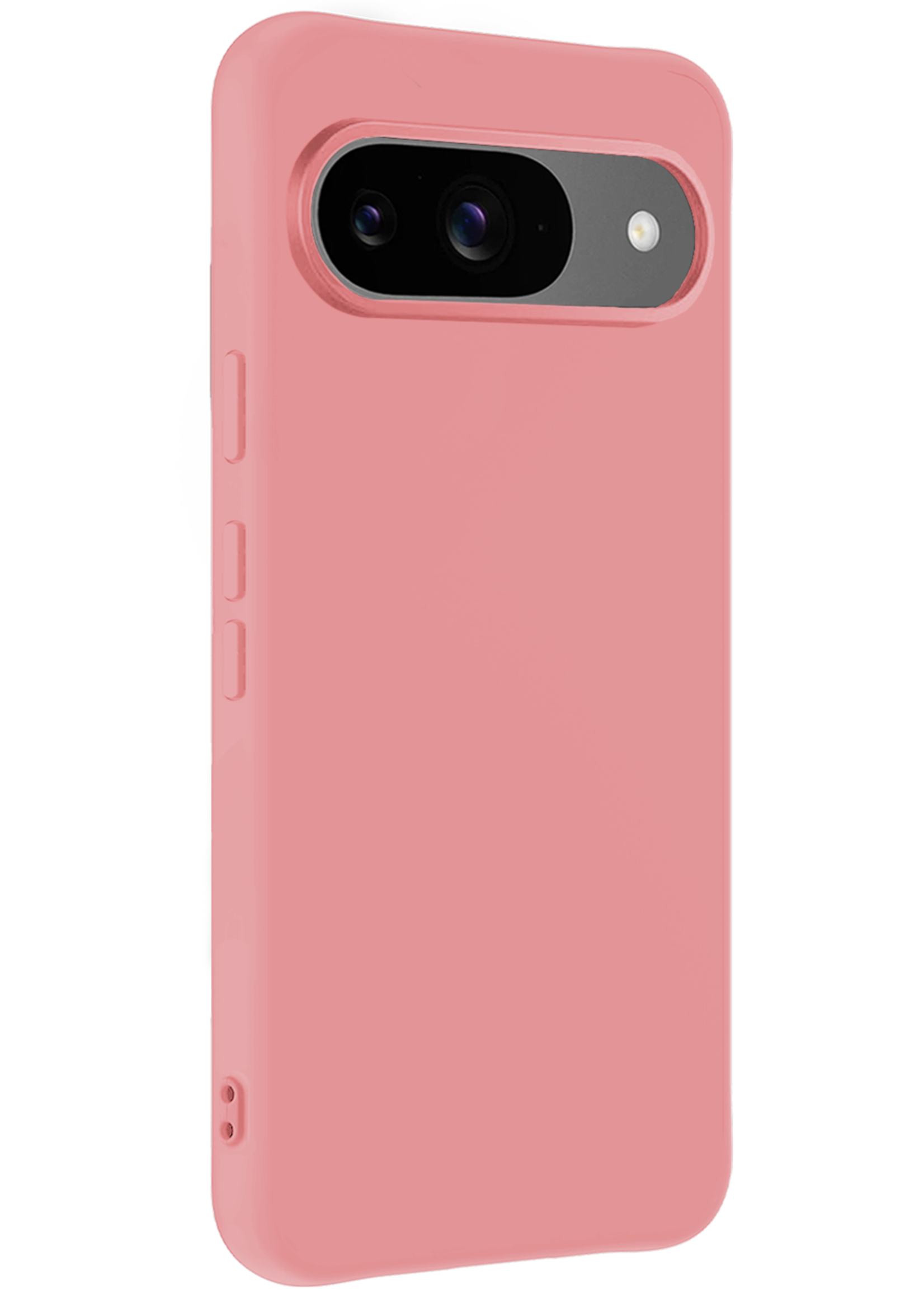 BTH BTH Google Pixel 10 Hoesje Siliconen - Lichtroze - 2 PACK