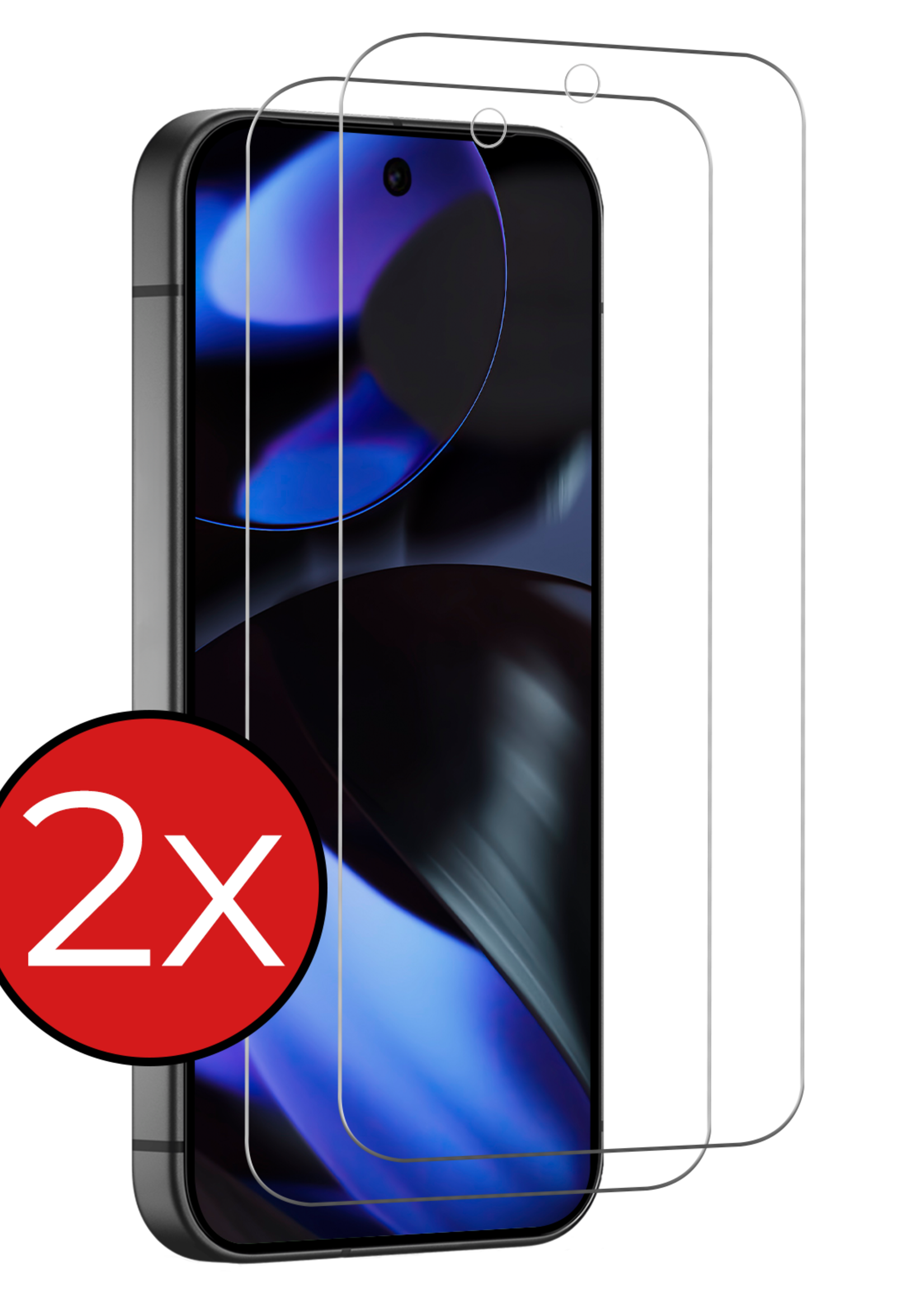 BTH BTH Google Pixel 10 Pro Screenprotector Glas - 2 PACK