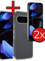 BTH BTH Google Pixel 10 Pro Hoesje Shockproof Met 2x Screenprotector