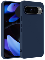 BTH BTH Google Pixel 10 Pro Hoesje Siliconen - Donkerblauw