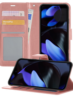 BTH BTH Google Pixel 10 Pro Hoesje Bookcase - Rose Goud
