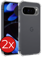 BTH BTH Google Pixel 10 Pro XL Hoesje Shockproof - Transparant - 2 PACK