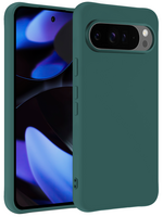 BTH BTH Google Pixel 10 Pro XL Hoesje Siliconen - Donkergroen