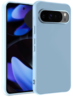 BTH BTH Google Pixel 10 Pro XL Hoesje Siliconen - Lichtblauw
