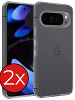 BTH BTH Google Pixel 10 Pro XL Hoesje Siliconen - Transparant - 2 PACK
