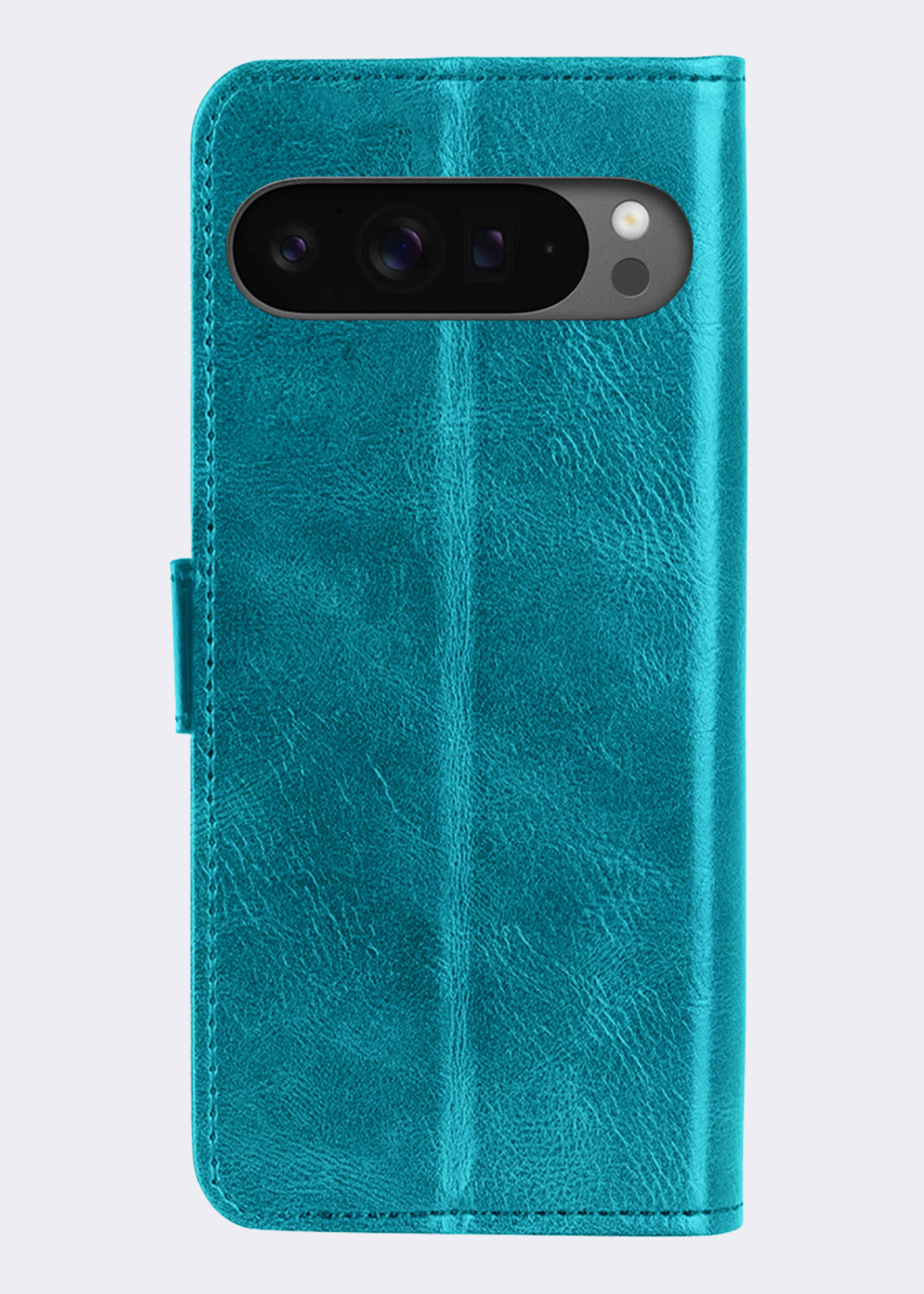 BTH BTH Google Pixel 10 Pro XL Hoesje Bookcase - Turquoise