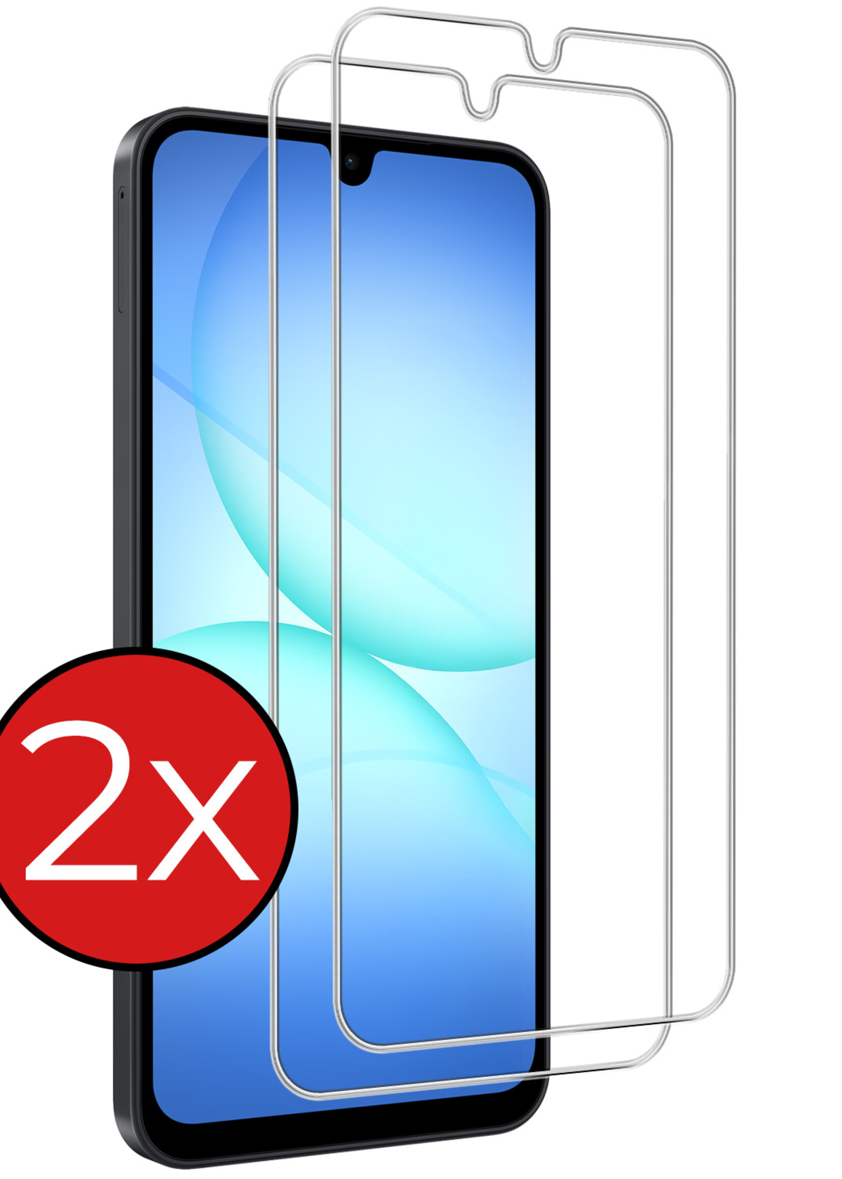 BTH BTH Samsung Galaxy A17 Screenprotector Glas - 2 PACK