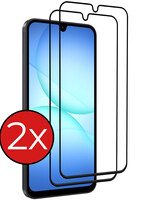 BTH BTH Samsung Galaxy A17 Screenprotector Glas Full Cover - 2 PACK