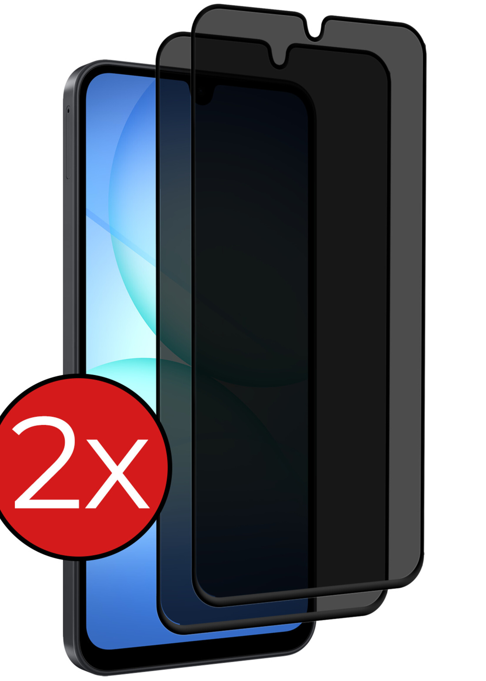 BTH BTH Samsung Galaxy A17 Screenprotector Glas Privacy - 2 PACK