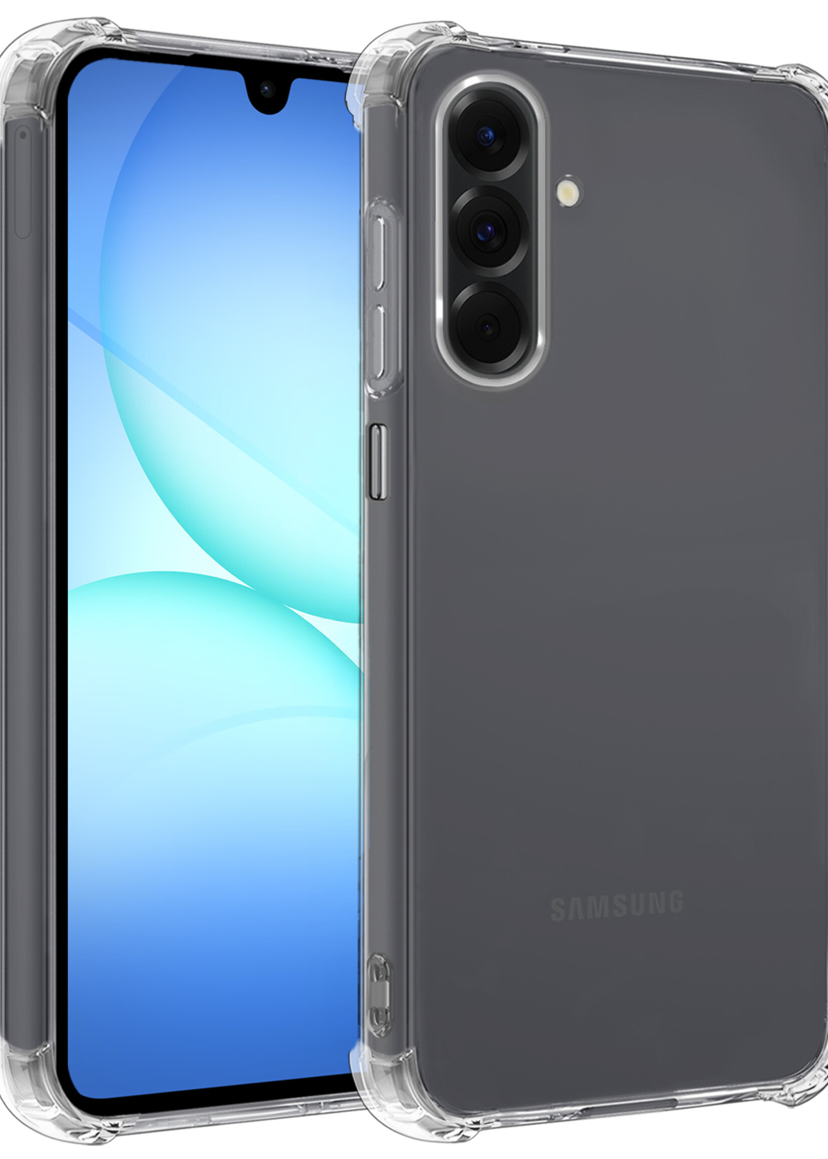 BTH BTH Samsung Galaxy A17 Hoesje Shockproof - Transparant