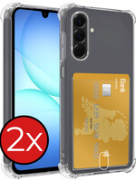BTH BTH Samsung Galaxy A17 Hoesje Pashouder - 2 PACK