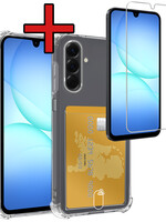 BTH BTH Samsung Galaxy A17 Hoesje Pashouder Met Screenprotector