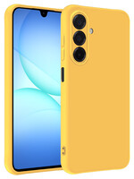 BTH BTH Samsung Galaxy A17 Hoesje Siliconen - Geel