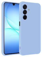 BTH BTH Samsung Galaxy A17 Hoesje Siliconen - Lichtblauw