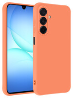 BTH BTH Samsung Galaxy A17 Hoesje Siliconen - Perzik