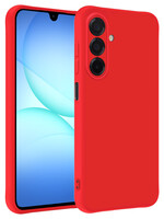 BTH BTH Samsung Galaxy A17 Hoesje Siliconen - Rood