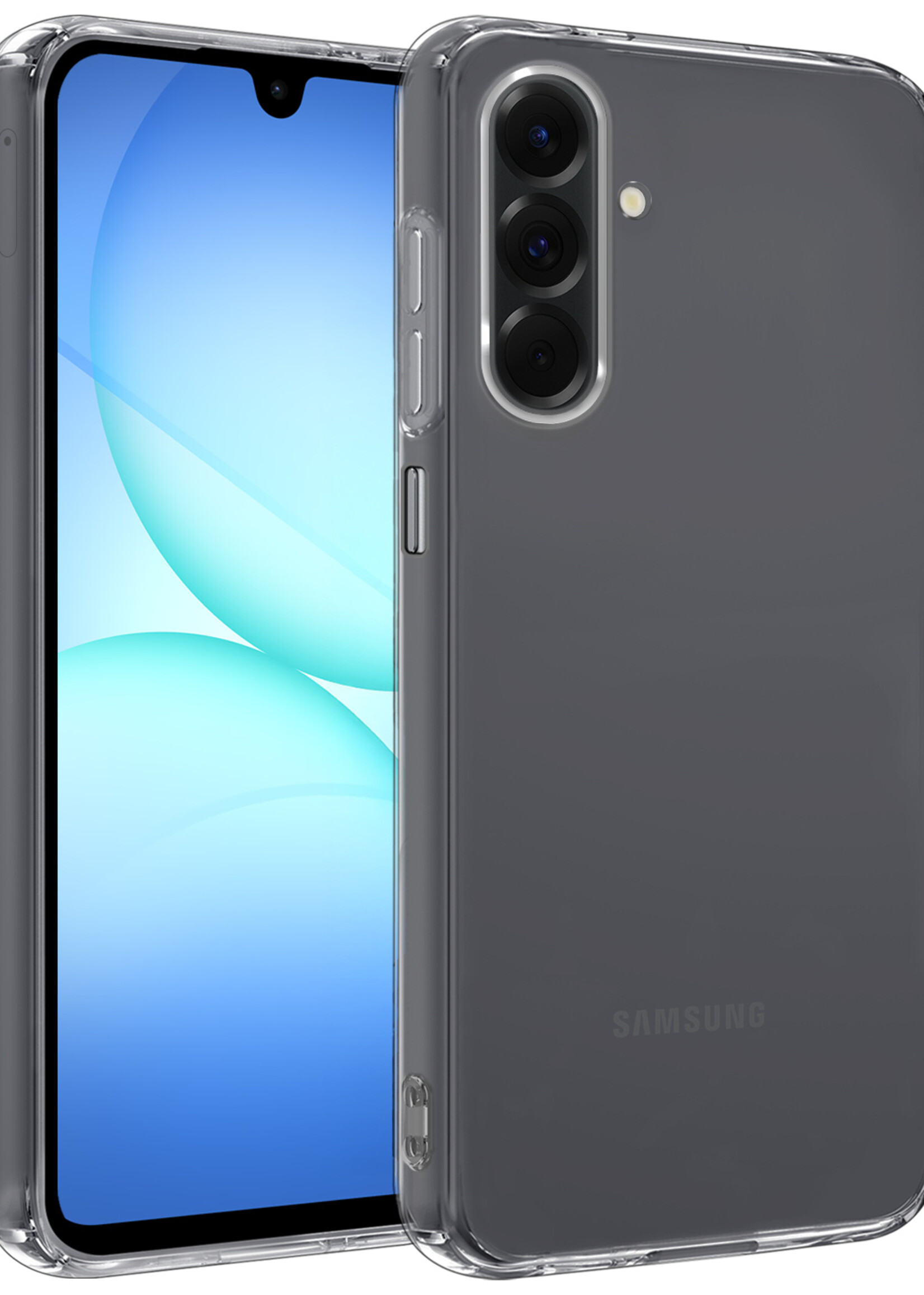 BTH BTH Samsung Galaxy A17 Hoesje Siliconen - Transparant