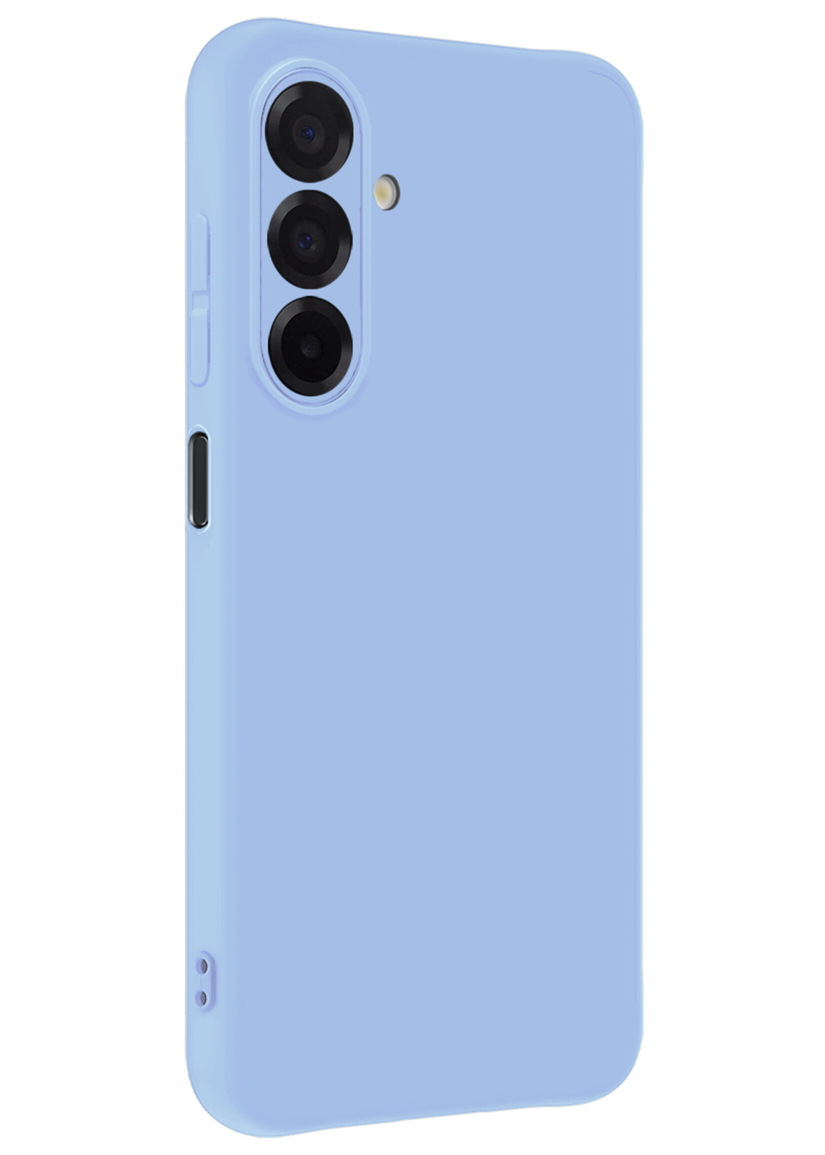 BTH BTH Samsung Galaxy A17 Hoesje Siliconen - Lichtblauw - 2 PACK