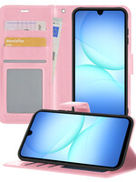 BTH BTH Samsung Galaxy A17 Hoesje Bookcase - Lichtroze